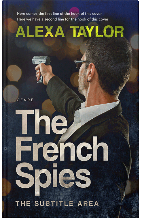 Front view of Premade Mystery & Thriller & Suspense Book Cover - Coral Reef