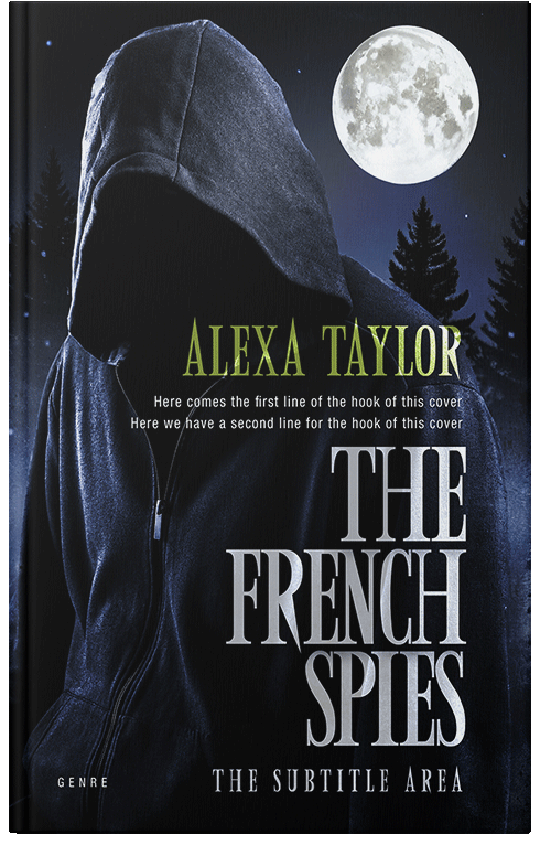 Front view of Premade Mystery & Thriller & Suspense Book Cover - Powder Ash