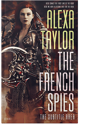 Pre Made Book Cover Cameo