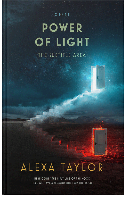 Front view of Premade Religion & Spirituality Book Cover - Bunker