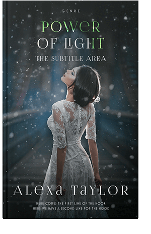 Pre Made Book Cover Outer Space