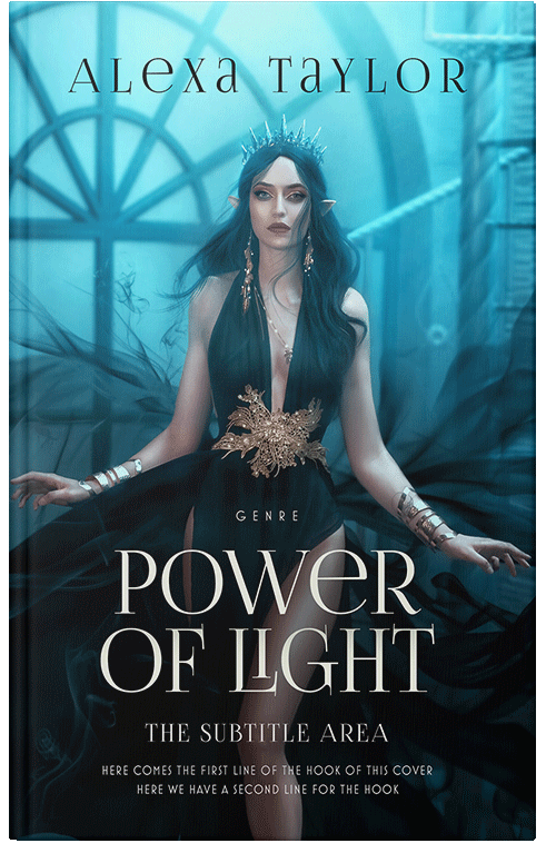 Front view of Premade Fantasy Book Cover - Firefly