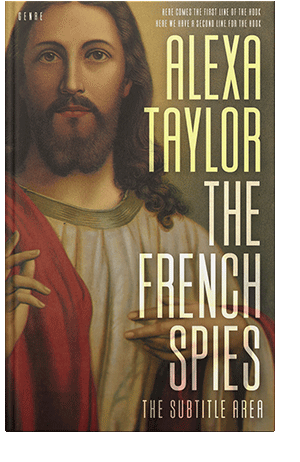 Pre Made Book Cover Yellow Metal