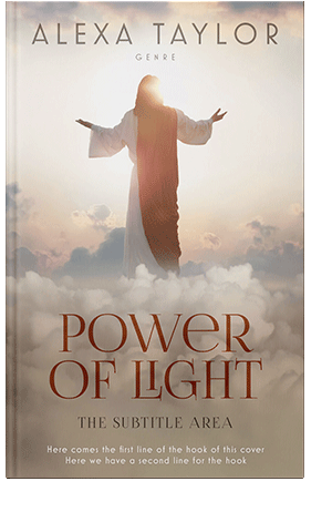 Pre Made Book Cover Soft Amber