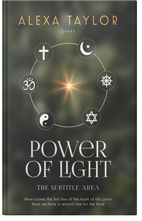 Front view of Premade Religion & Spirituality Book Cover - Kelp