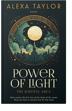 Pre Made Book Cover Aztec