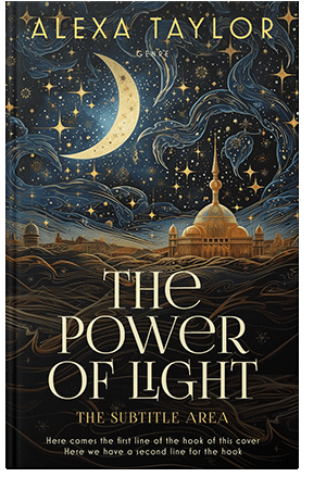 Pre Made Book Cover Woodsmoke