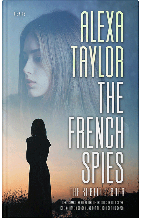 Front view of Premade Teen & Young Adult Book Cover - Regent Gray