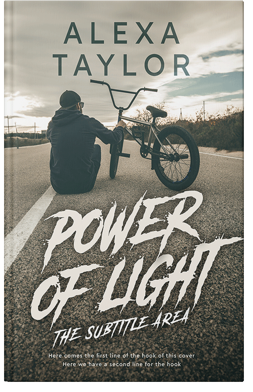 Front view of Premade Teen & Young Adult Book Cover - Tea