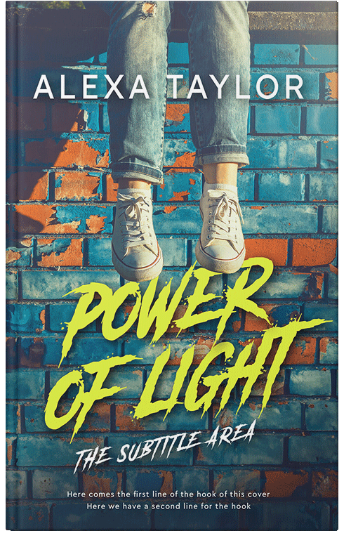 Front view of Premade Teen & Young Adult Book Cover - William