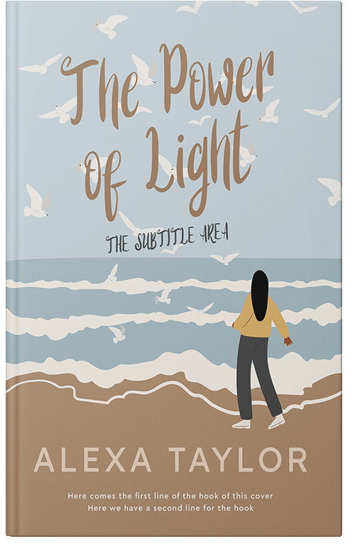 Front view of Premade Teen & Young Adult Book Cover - Cloud