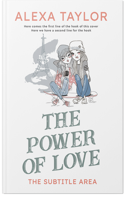 Front view of Premade Business Book Cover - Cloud