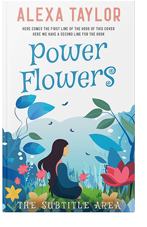 Pre Made Book Cover Boston Blue