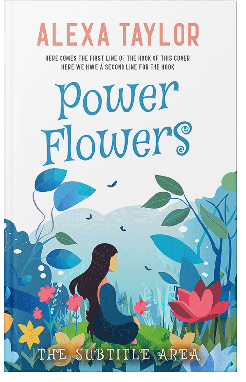 Front view of Premade Literary Fiction Book Cover - Boston Blue