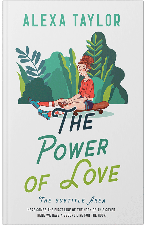 Front view of Premade Teen & Young Adult Book Cover - Oracle