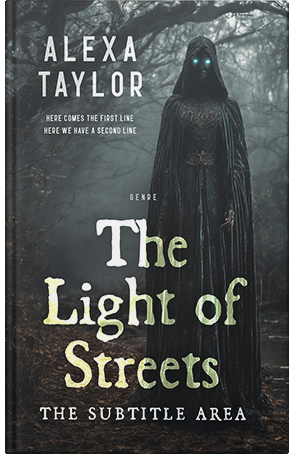 Premade Book Cover Shark