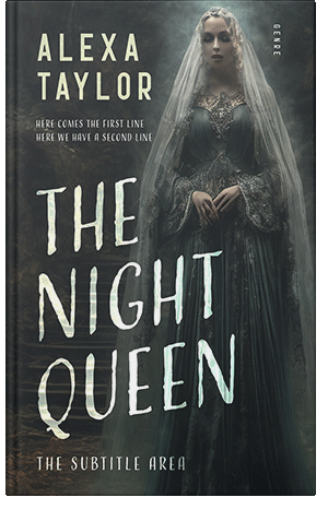 Premade Book Cover Outer Space