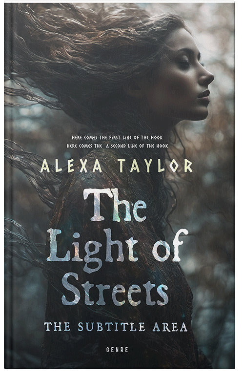 Front view of Premade Paranormal & Urban Book Cover - Outer Space