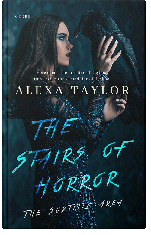 Front view of Premade Fantasy Book Cover - Firefly