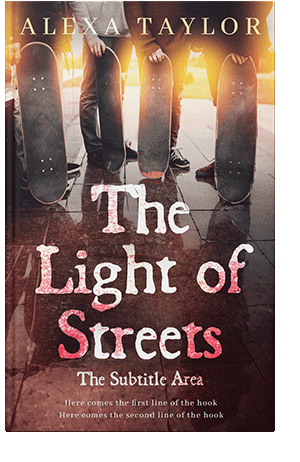 Pre Made Book Cover Cowboy