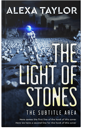 Pre Made Book Cover Mirage