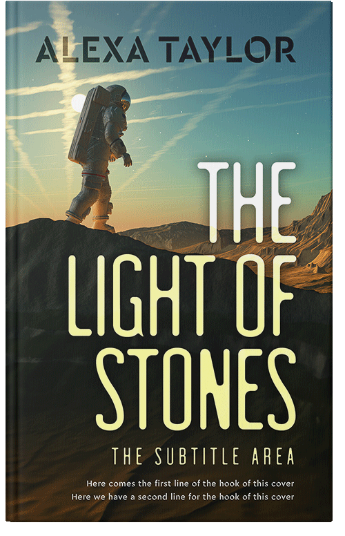 Front view of Premade Science Fiction Book Cover - Sapling