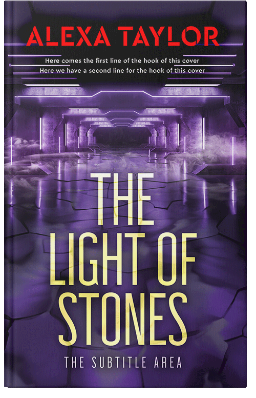 Front view of Premade Science Fiction Book Cover - Bossanova