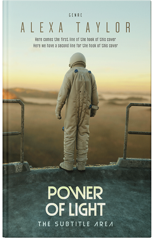 Front view of Premade Science Fiction Book Cover - Kokoda