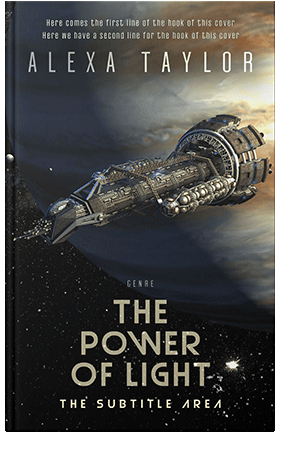 Pre Made Book Cover Shark