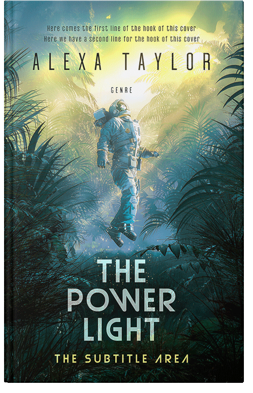 Front view of Premade Science Fiction Book Cover - Sapling