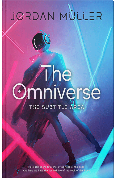 Front view of Premade Science Fiction Book Cover - Bossanova