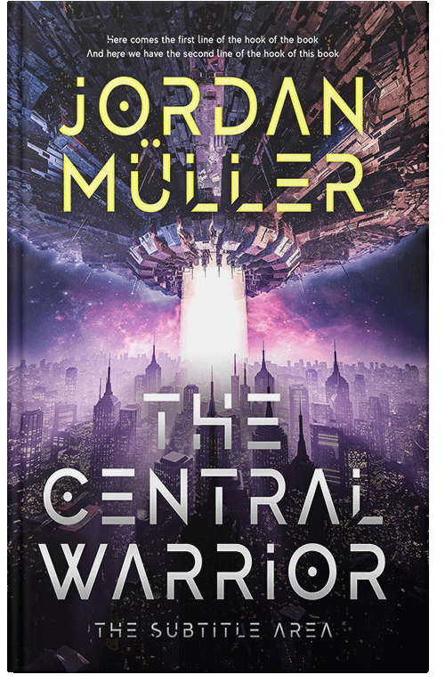 Front view of Premade Science Fiction Book Cover - Wafer