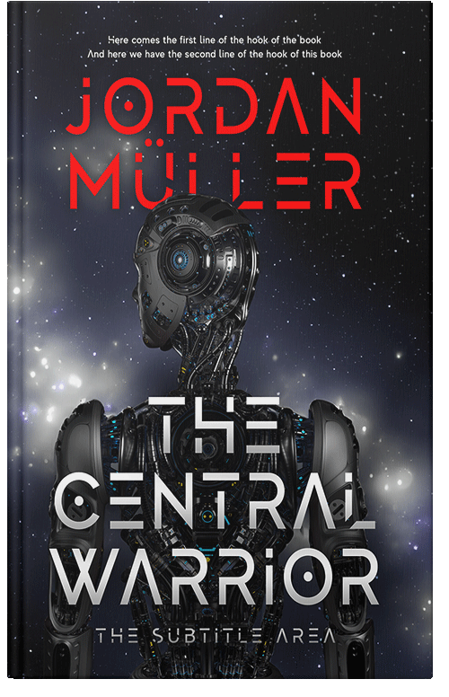 Front view of Premade Science Fiction Book Cover - Woodsmoke