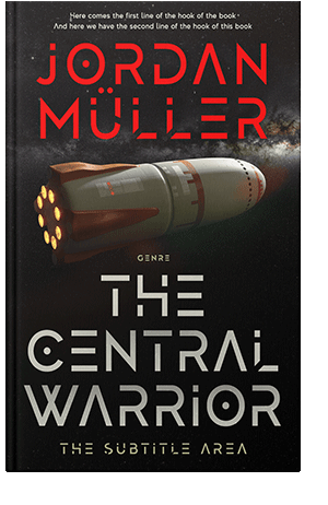 Pre Made Book Cover Cod Gray