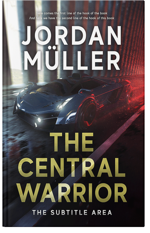 Front view of Premade Mystery & Thriller & Suspense Book Cover - Baltic Sea