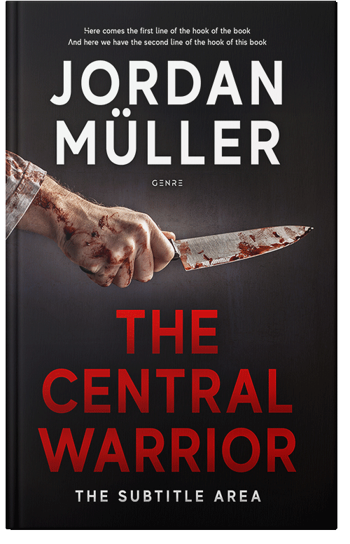 Front view of Premade Mystery & Thriller & Suspense Book Cover - Chestnut