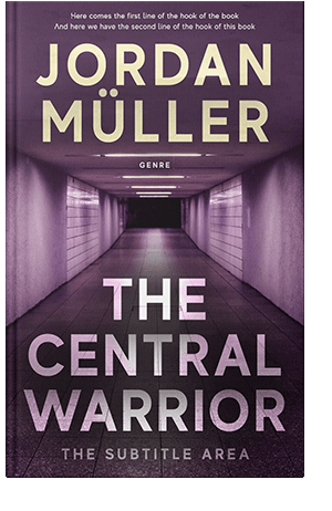 Pre Made Book Cover Livid Brown