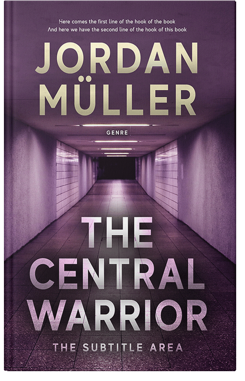 Front view of Premade Mystery & Thriller & Suspense Book Cover - Livid Brown