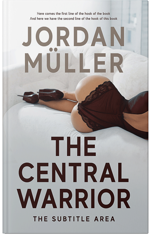 Front view of Premade Erotica Book Cover - Iron