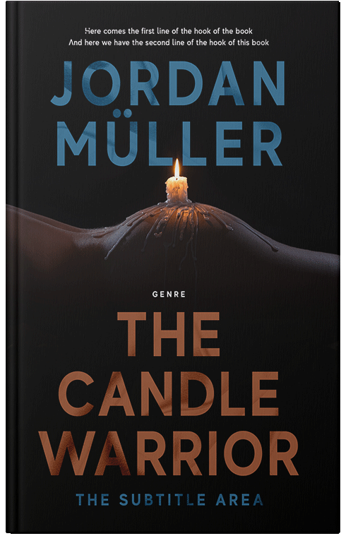 Front view of Premade Erotica Book Cover - Cod Gray