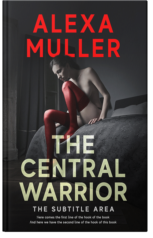 Front view of Premade Erotica Book Cover - Thunder