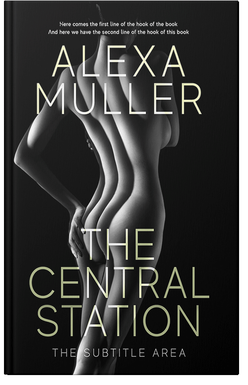 Front view of Premade Erotica Book Cover - Kangaroo