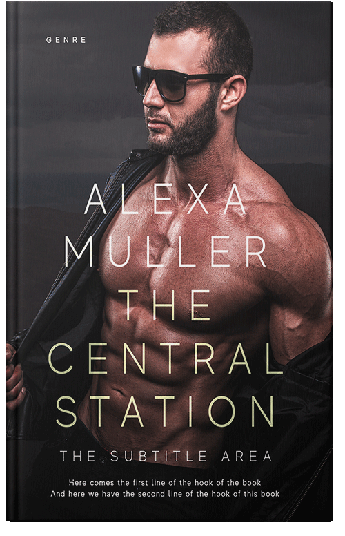 Front view of Premade Erotica Book Cover - Thunder