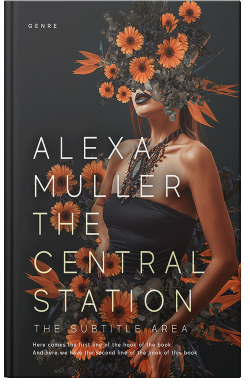 Front view of Premade Romance Book Cover - Muddy Waters