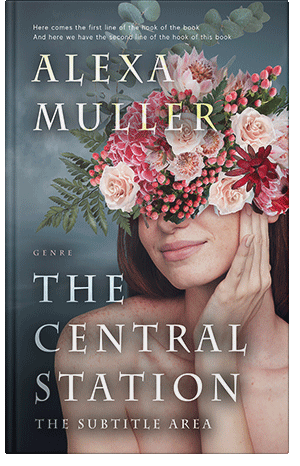 Premade Book Cover Spicy Pink