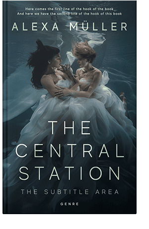 Pre Made Book Cover Timber Green