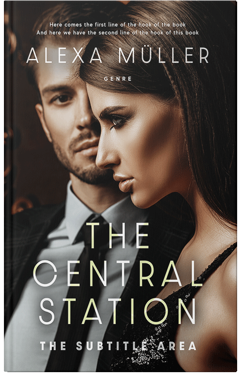 Front view of Premade Romance Book Cover - Malta