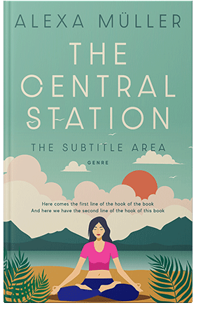 Pre Made Book Cover Acapulco