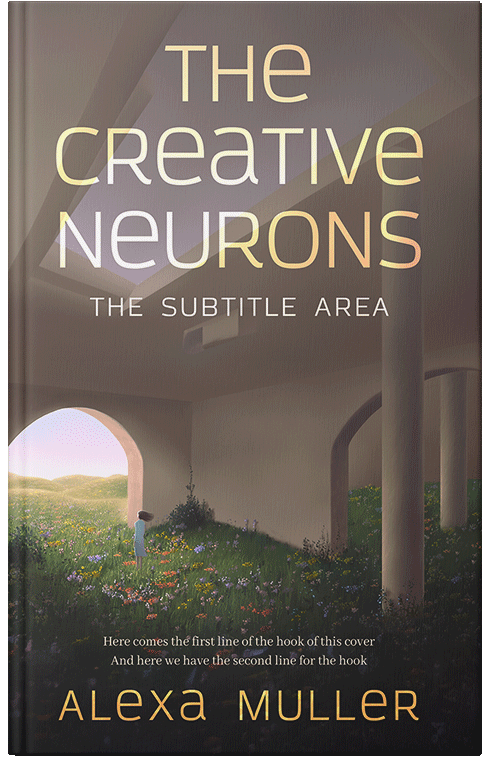 Front view of Premade Fantasy Book Cover - Pine Cone