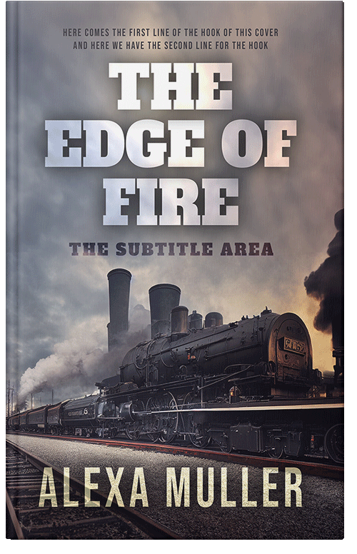 Front view of Premade Historical Book Cover - Fedora